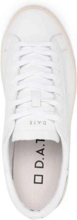 D.a.t.e. Leren Sneakers voor Buiten White Heren