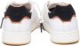 D.a.t.e. Leren Sneakers Wit Blauw Rubberen Zool White Heren - Thumbnail 3