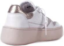 D.a.t.e. Leren Zijlogo Sneakers White Dames