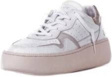 D.a.t.e. Leren Zijlogo Sneakers White Dames