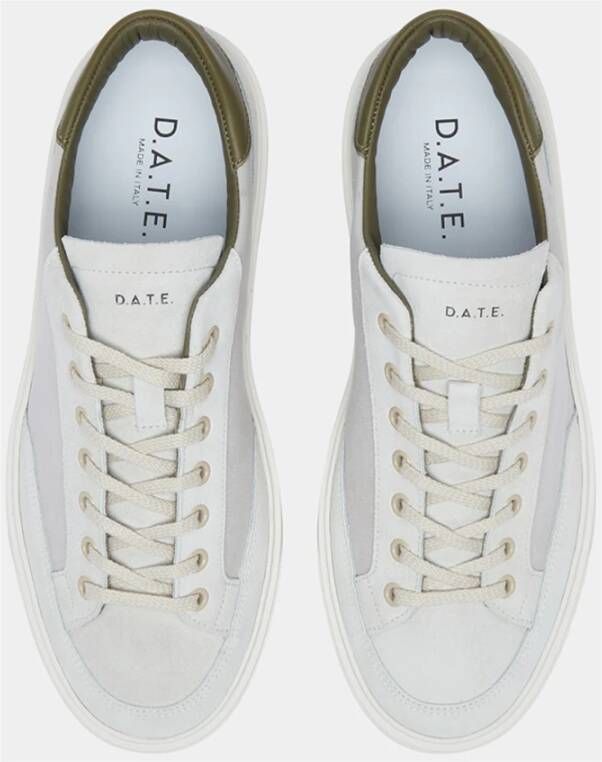 D.a.t.e. Levante Ground Witte Sneakers White Heren