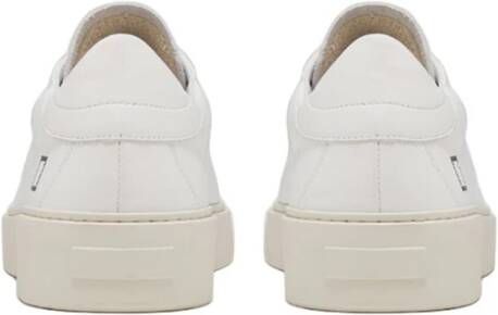 D.a.t.e. Minimalistische Leren Sneakers White Heren