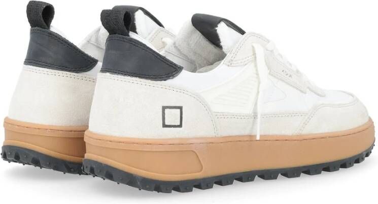 D.a.t.e. Outdoor Wit Zwart Sneakers White Heren