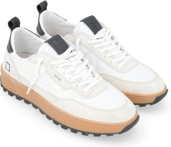 D.a.t.e. Outdoor Wit Zwart Sneakers White Heren