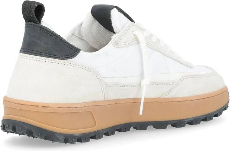 D.a.t.e. Outdoor Wit Zwart Sneakers White Heren