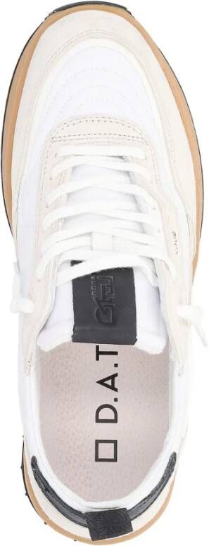 D.a.t.e. Outdoor Wit Zwart Sneakers White Heren