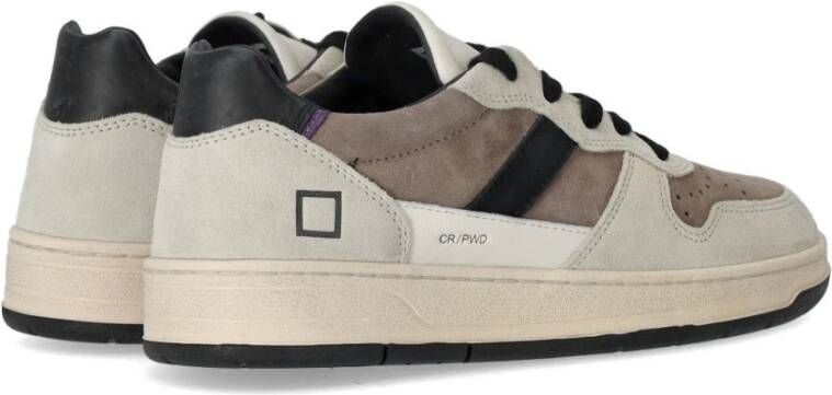 D.a.t.e. Powder Mud Sneaker in beige en bruin Multicolor Heren