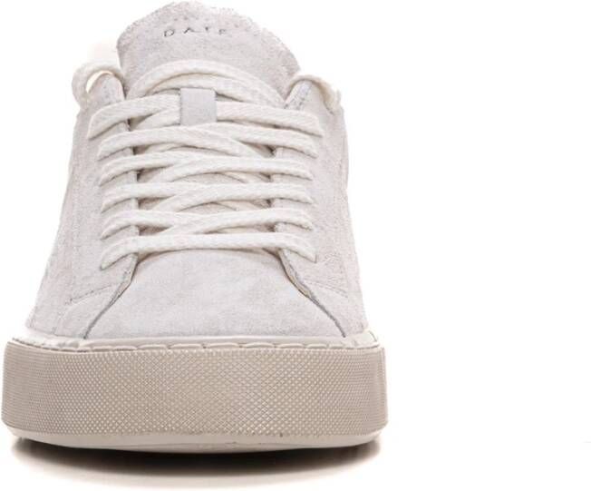 D.a.t.e. Sneaker van suède en rubber White Heren