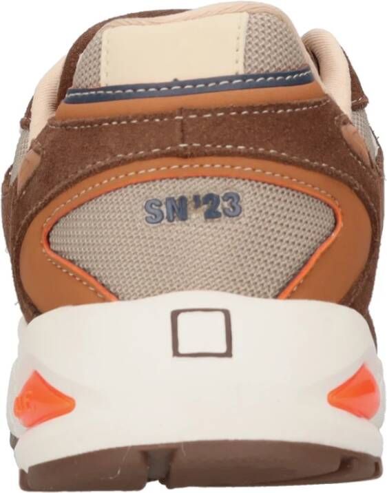 D.a.t.e. Sneakers Bruin Brown Heren