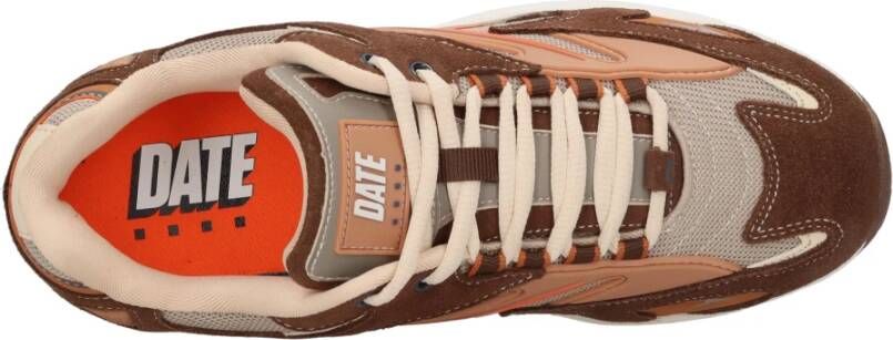 D.a.t.e. Sneakers Bruin Brown Heren