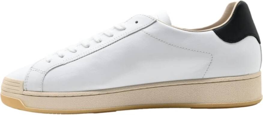 D.a.t.e. Sneakers Natuurlijk Wit Zwart White Heren