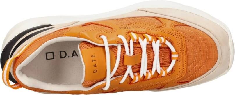 D.a.t.e. Sneakers Orange Dames