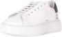 D.a.t.e. Witte Leren Sneakers met Zwarte Hieleninzet White Dames - Thumbnail 6