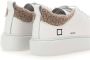 D.a.t.e. Witte Leren Sneakers voor Dames White Dames - Thumbnail 6