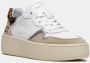 D.a.t.e. Witte Leren Date Step Calf Sneakers White Dames - Thumbnail 7