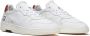 D.a.t.e. Witte Leren Sneakers met Bruine Hielen White Heren - Thumbnail 2