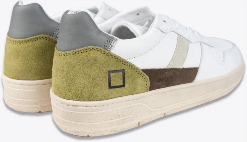 D.a.t.e. Moderne Comfort Sneakers Wit Heren