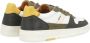 D.a.t.e. Court 2.0 Sneakers in wit groen leer Multicolor Heren - Thumbnail 4