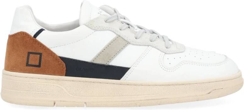 D.a.t.e. Vintage Court 2.0 Sneakers Wit Heren