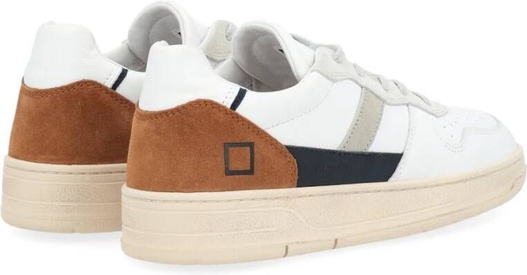 D.a.t.e. Vintage Court 2.0 Sneakers Wit Heren