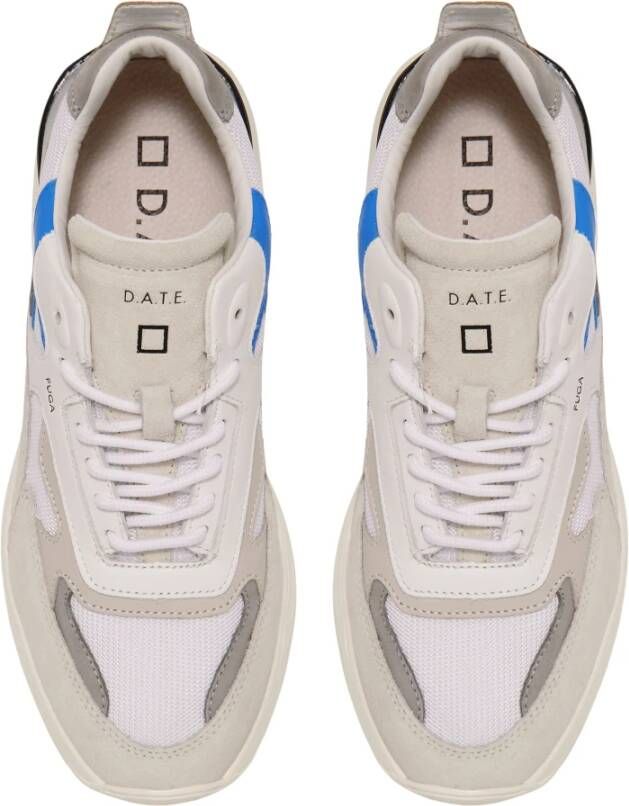 D.a.t.e. Witte Date Sneakers Wit Heren