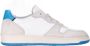 D.a.t.e. Leren Court Sneakers voor Mannen White Heren - Thumbnail 4