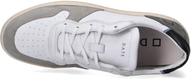 D.a.t.e. Court Sneakers Cr-Le-Wg Wit Unisex