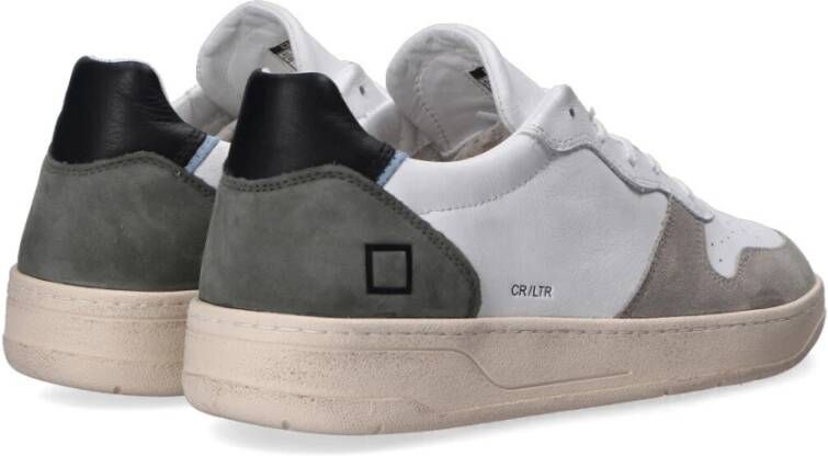 D.a.t.e. Court Sneakers Cr-Le-Wg Wit Unisex