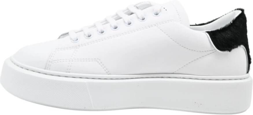 D.a.t.e. Sneakers Wit Zwart PNY Stijl White Heren