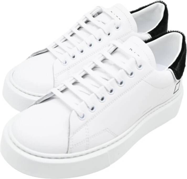 D.a.t.e. Sneakers Wit Zwart PNY Stijl White Heren