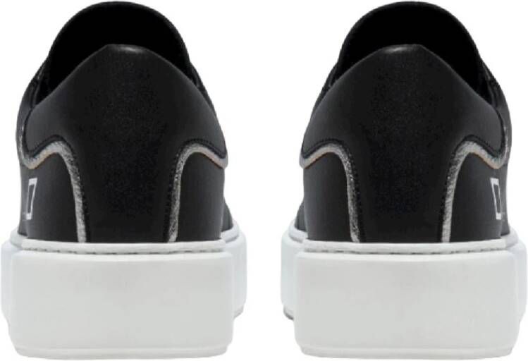 D.a.t.e. Lage leren sneakers Zwart Dames