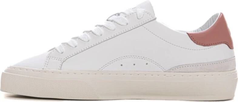 D.a.t.e. Sonica Kalf Sneakers met Veters White Dames