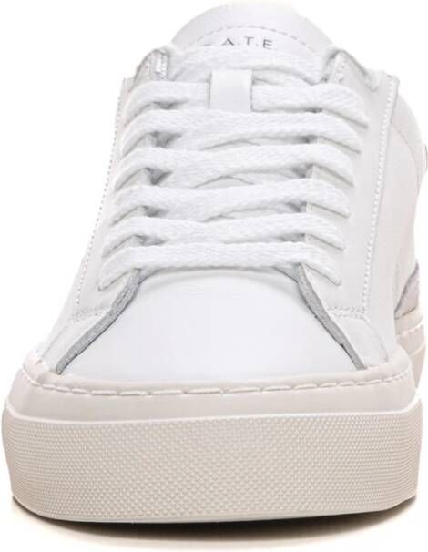 D.a.t.e. Sonica Kalf Sneakers met Veters White Dames