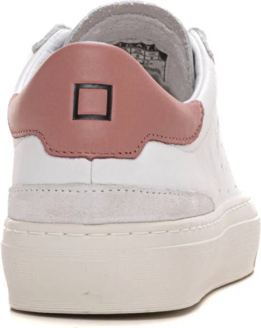 D.a.t.e. Sonica Kalf Sneakers met Veters White Dames