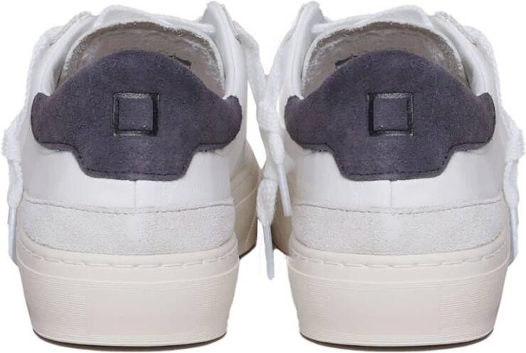 D.a.t.e. Sonica Sneakers in wit en grijs White Heren