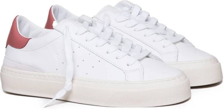 D.a.t.e. Sonica Veterschoenen in Wit Roze White Dames