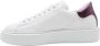 D.a.t.e. Spiegel Wit Paarse Sneakers White Dames - Thumbnail 2