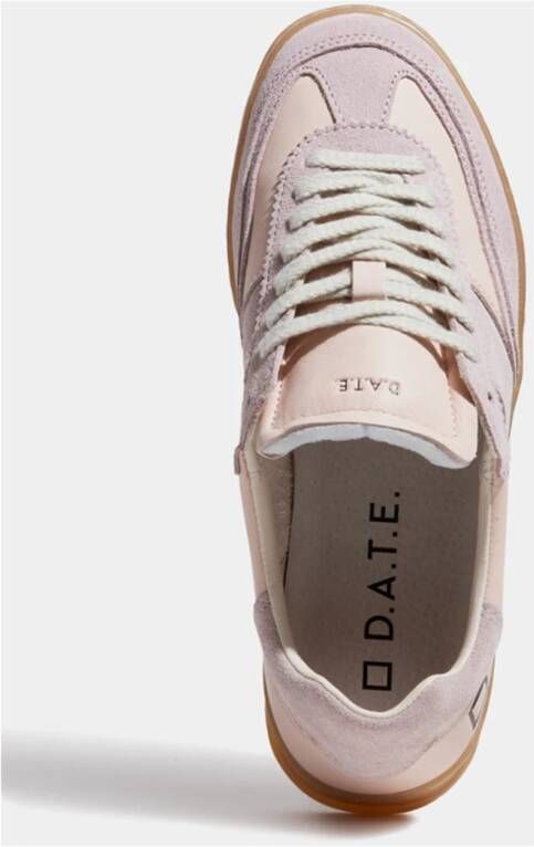 D.a.t.e. Sportieve Roze Sneakers voor Vrouwen Pink Dames