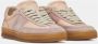 D.a.t.e. Sporty Low Leren Sneakers Patchwork Beige Dames - Thumbnail 2