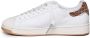 D.a.t.e. Witte Bruine Sneaker met Suède Inzet White - Thumbnail 4