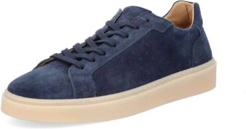 D.a.t.e. Stijlvolle Mono Sneakers Blue Heren