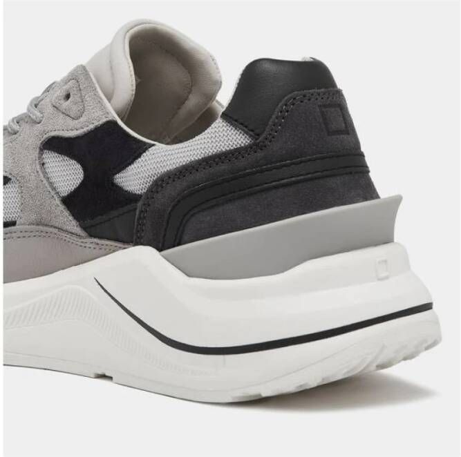 D.a.t.e. Stijlvolle Sneakers voor Mannen en Vrouwen Gray Heren