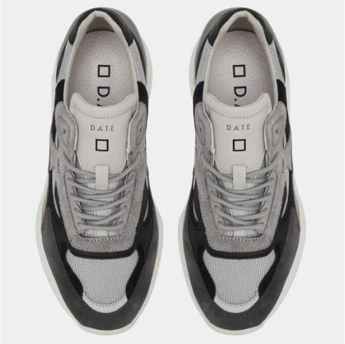 D.a.t.e. Stijlvolle Sneakers voor Mannen en Vrouwen Gray Heren