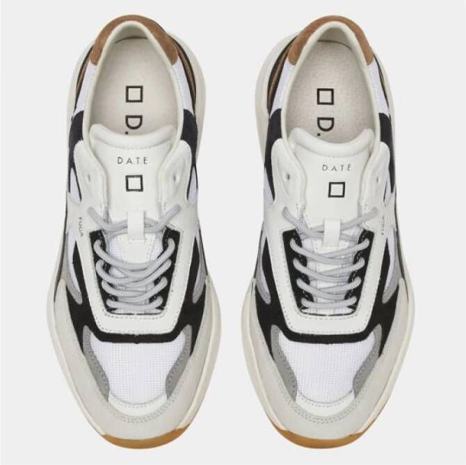 D.a.t.e. Stijlvolle Sneakers voor Mannen en Vrouwen White Heren