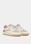 D.a.t.e. Geperforeerde Sneakers met Beige Leren Patch Beige Heren - Thumbnail 2