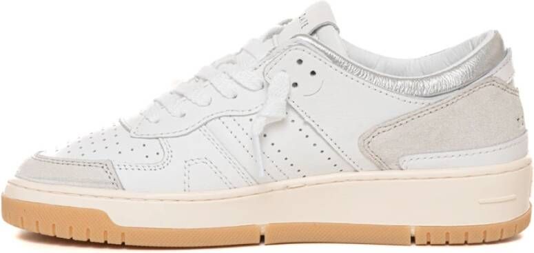 D.a.t.e. Veterschoenen Torneo Sneakers met Logo Detail Beige Dames