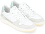 D.a.t.e. Vintage Court Sneaker in Suède en Leer White Dames - Thumbnail 4