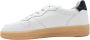 D.a.t.e. Wit-Blauw Court Basic Sneakers White Heren - Thumbnail 2