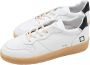 D.a.t.e. Wit-Blauw Court Basic Sneakers White Heren - Thumbnail 3