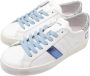 D.a.t.e. Wit Blauw Lage Kalf Sneakers White Dames - Thumbnail 3